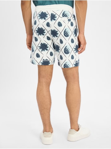 Nils Sundström Sweatshorts in weiß marine