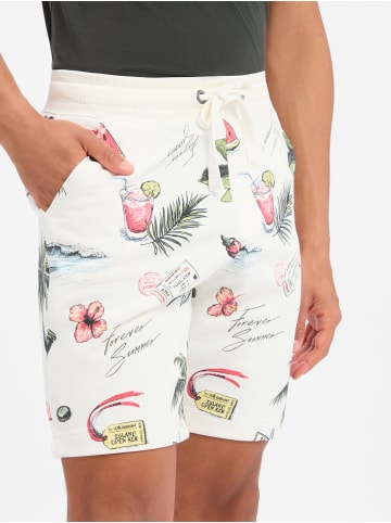 Nils Sundström Shorts in ecru mehrfarbig - 0001