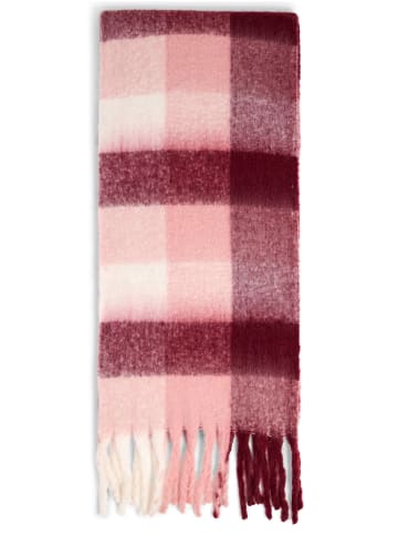 Marie Lund Schal in bordeaux altrosa - 0045