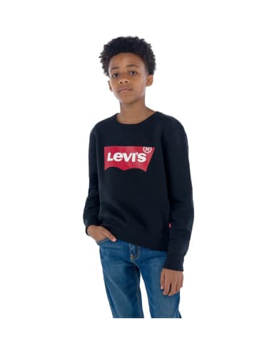 Levi´s Batwing Crewneck Sweatshirt in Schwarz