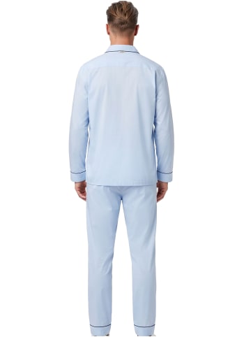 Seidensticker Pyjama Set lang in zen blue