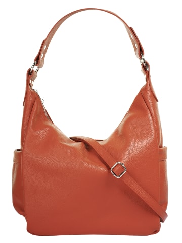 Samantha Look Shopper echt Leder in orange