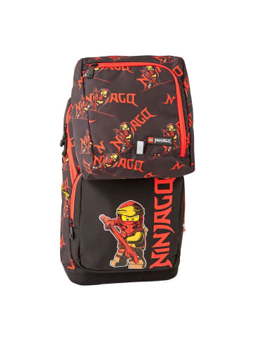 LEGO® Bags Schulrucksack Set Optimo Starter in red