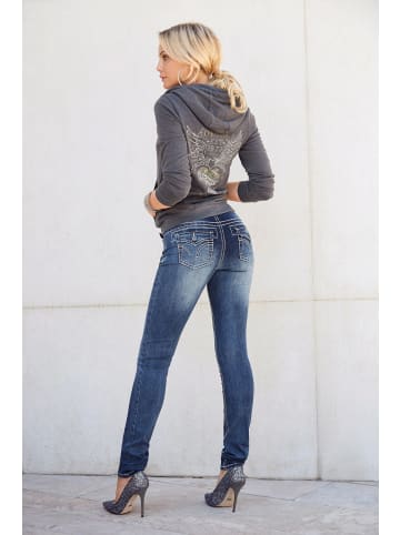 ARIZONA Skinny-fit-Jeans in blue used