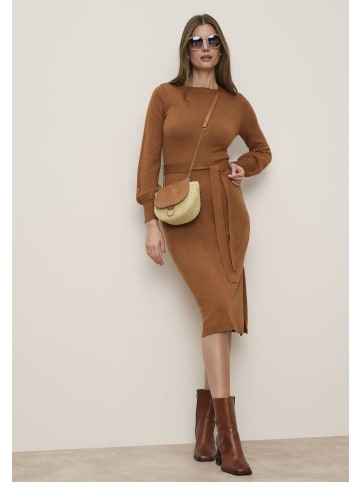 Tamaris Strickkleid in braun