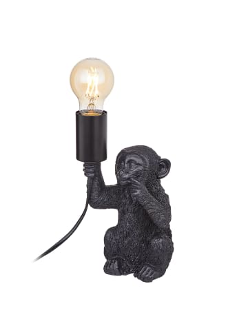 Butlers Tischleuchte MONKEY TOWN Affe in Schwarz