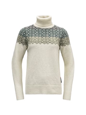 DEVOLD W SYVDEWOOL HIGH NECK in Weiß