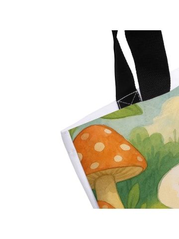 Mr. & Mrs. Panda Reisetasche Spiegelei Ei Design ohne Spruch in Weiß