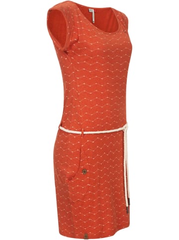 ragwear Jerseykleid Tag Zig Zag in Terracotta22