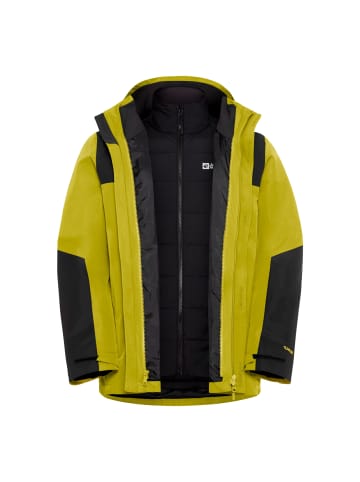 Jack Wolfskin Jacke in Gelb