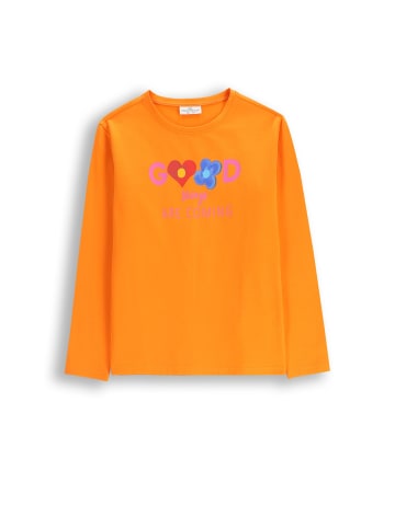 Coccodrillo Langarm-T-Shirt in orange