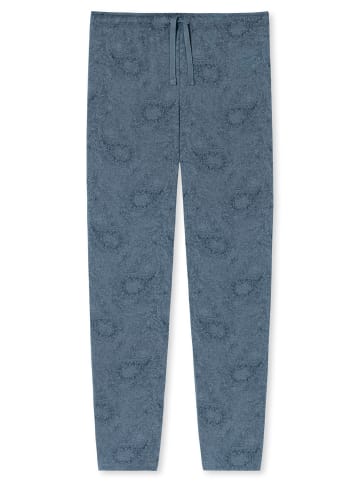 Schiesser Pyjama Fine Interlock in Blau