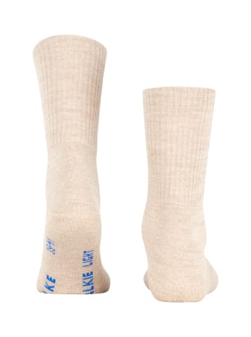 Falke Unisex Sportsocken Walkie Light in Sand mel.