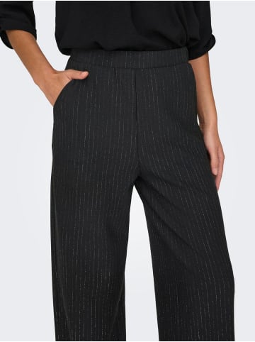 JACQUELINE de YONG Hose Elastische Taille Regular Fit Bequem in Schwarz