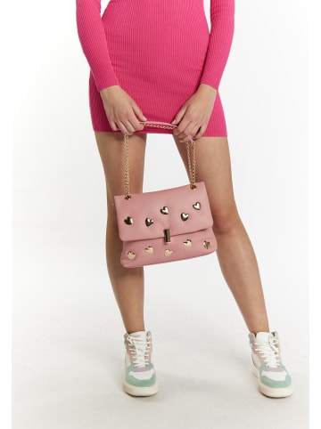 myMo Damen Schultertasche in Pink