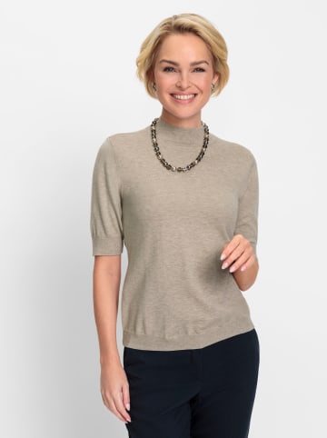 WITT WEIDEN Pullover in sesam-meliert