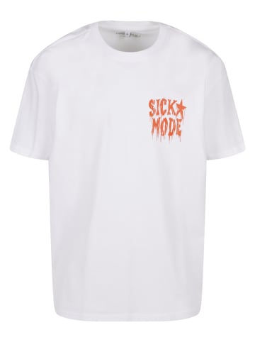Mister Tee Mister Tee Psycho Font Oversize Tee in white