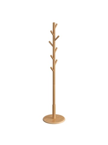 VASAGLE Garderobenständer Andi in Naturfarben - (B)40 x (H)171.8 x (T)40 cm