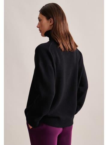 Seidensticker Pullover Oversized in Schwarz