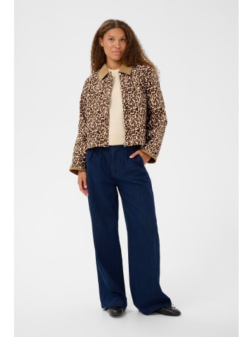 SAINT TROPEZ Jacke OlivienneSZ Gerade Passform in Black Reg Leo