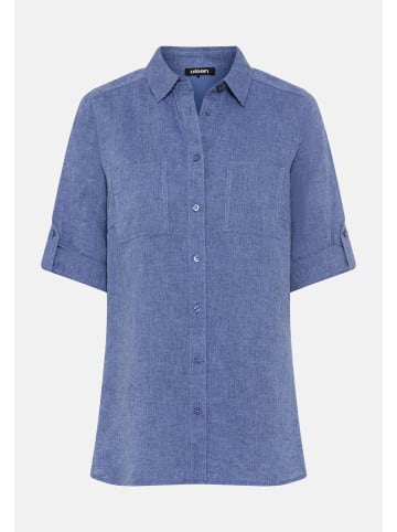 Olsen Bluse in Indigo Denim Melange