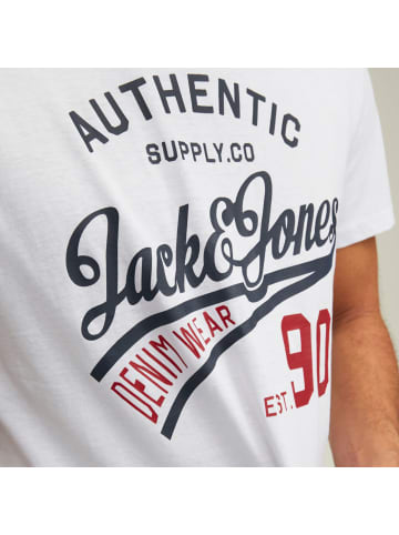 Jack and Jones 3er Pack JJ Ethan Tee SS Crew Neck in Mehrfarbig