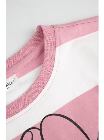 Coccodrillo T-Shirt mit kurzen Ärmeln in rosa