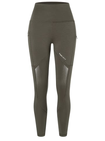 super.natural Funktionelle Running-Tights mit Reflektoren in grün