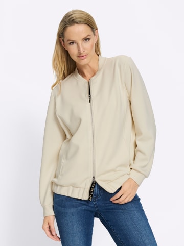 Heine Jersey-Jacke in champagner