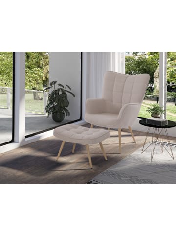 byLiving Sessel UTA in Beige