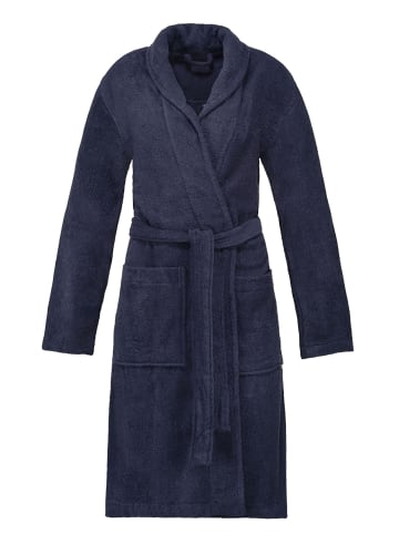 ESPRIT Bademantel mit Schalkragen in navy blue