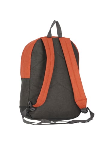 Bench Classic Rucksack 42 cm Laptopfach in dunkelgrau-rostbraun