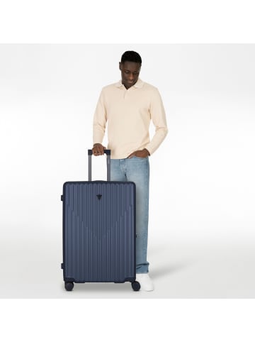 Guess Olbia 4 Rollen Trolley L 74 cm in blue