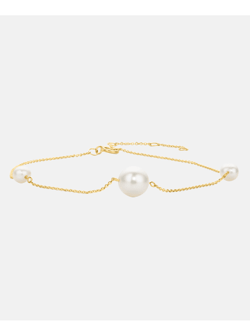 Diamant L'éternel Armband aus 585 Gelbgold mit Perle