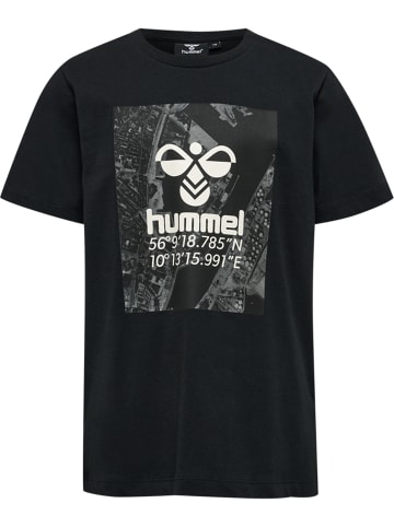 Hummel Hummel T-Shirt Hmlsatellite Unisex Kinder in BLACK