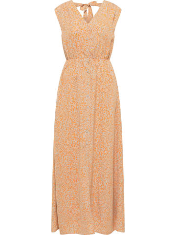 IZIA Maxikleid in Orange Beige