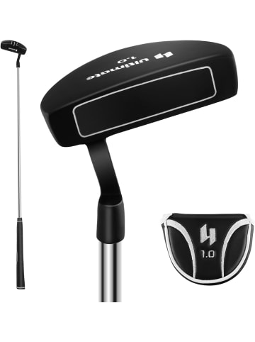 COSTWAY Golf Putter 89 cm in Schwarz