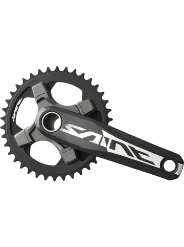 SHIMANO SAINT FC-M820 10-fach ohne Rammschutz, 165 mm in schwarz