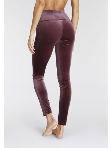 LASCANA Leggings in weinrot