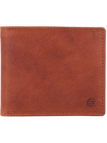 Esquire Dallas Geldbörse Leder 10 cm braun
