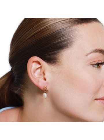 Steel_Art Ohrstecker Damen Silja goldfarben in goldfarben