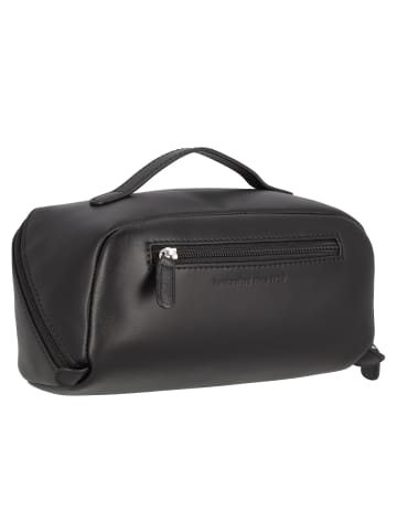 PICARD Toscana Kulturbeutel Leder 24 cm in schwarz