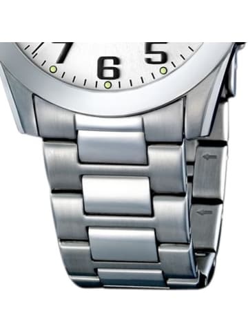 Festina Analog-Armbanduhr Festina Klassik silber groß (ca. 40mm)