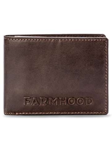 Farmhood Nashville Geldbörse RFID Schutz Leder 13 cm in dark brown 2