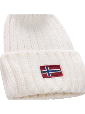 Napapijri Semiury W 3 - Mütze (riviera blue) in beige dimity