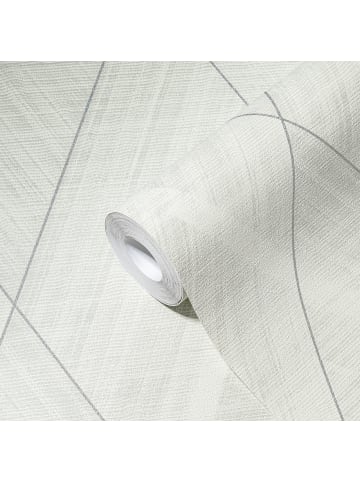 A.S. Création Tapete Diamond Stripes in Silbergrau