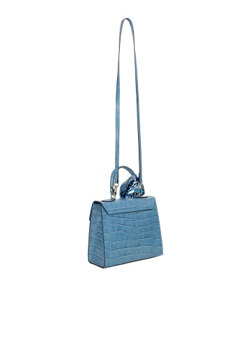 FELIPA Henkeltasche Aus Leder in Hellblau