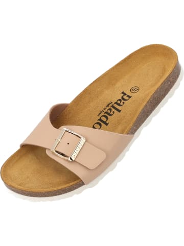 palado Pantoletten in cremebeige matt