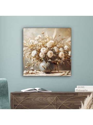 MuchoWow Leinwand bilder Elegante Blumen (BxH)