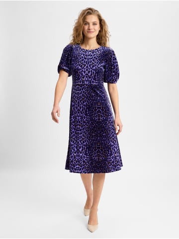 Marie Lund Kleid in aubergine - 0001